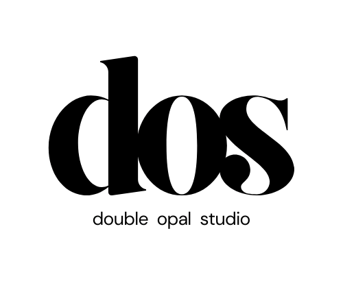 Double Opal Studio. Transparent Logo