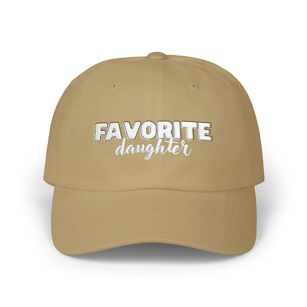 Thumbnail: Favorite Daughter Embroidered Hat