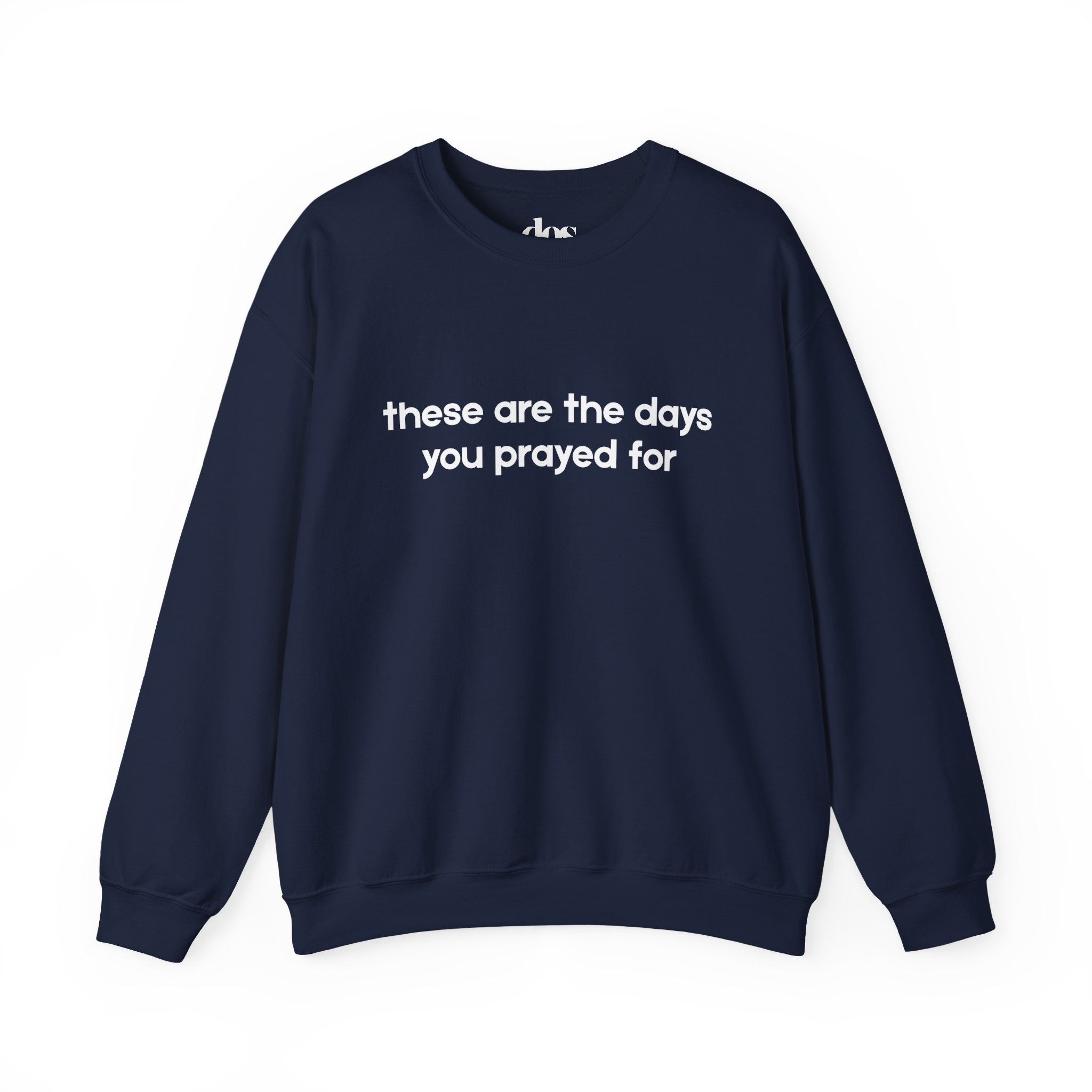 These Are The Days You Prayed For Crewneck