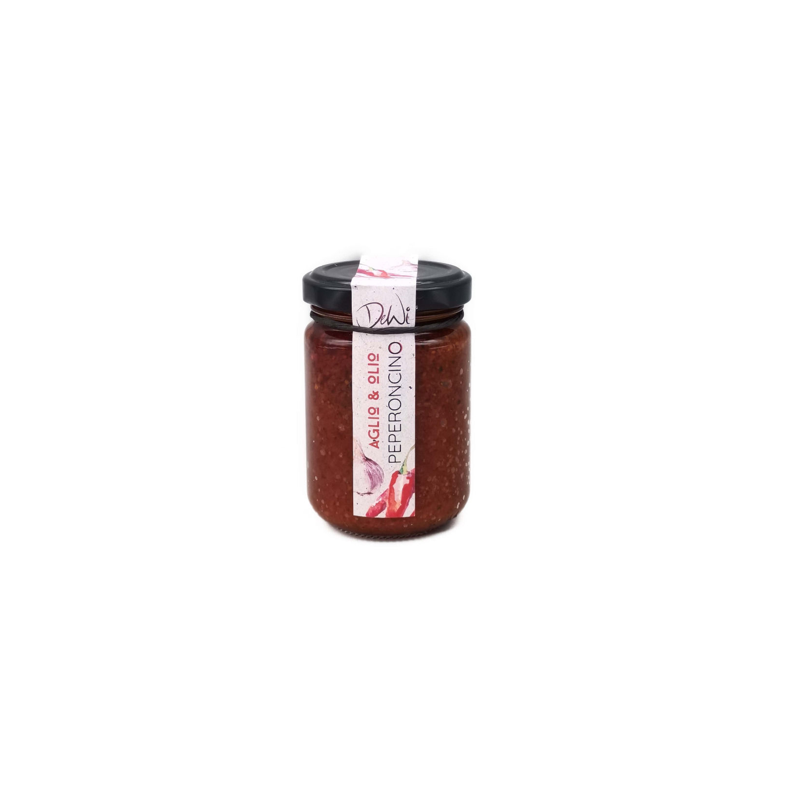 Pesto: Würzsauce mit Knoblauch, Öl und Chili (Aglio, Olio e Peperoncino)