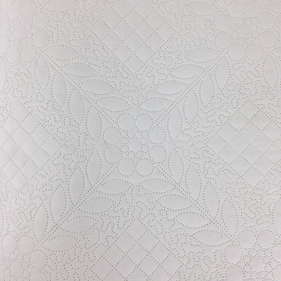 Miniatura: Colcha Branca Queen com 2 porta travesseiros