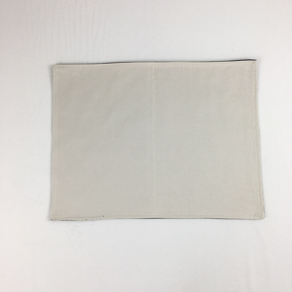 Miniatura: Jogo Americano Sarja dupla face  offwhite /Jeans