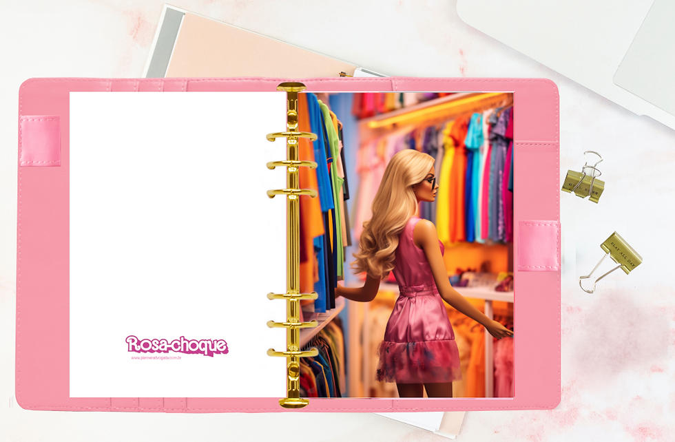 Miniatura: Miolo Coleção Rosa-choque A5