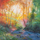 Autumn Den Sun (£250 framed)