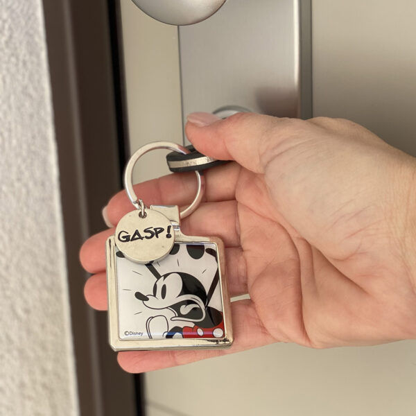 Thumbnail: Mickey "i am" sleutelhanger