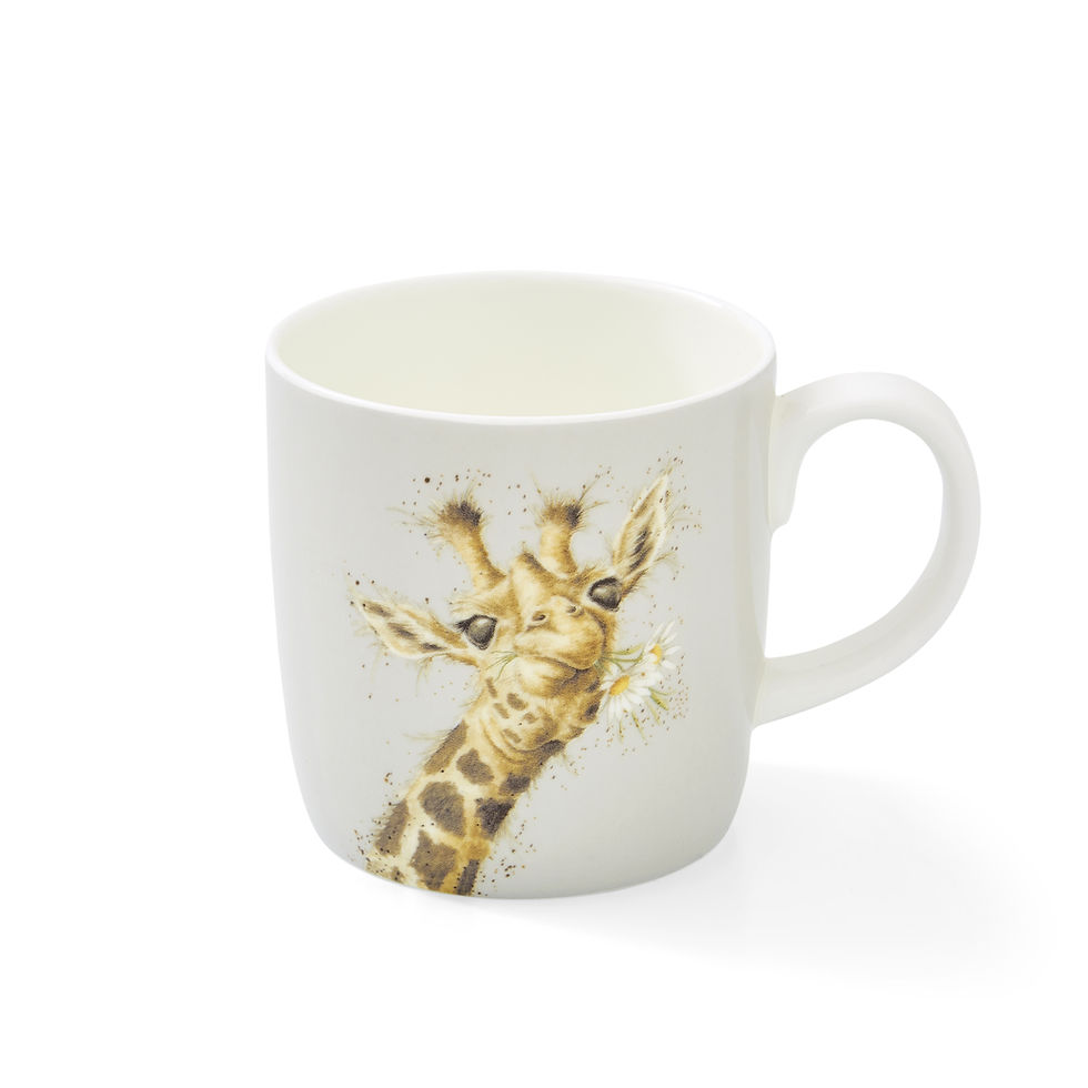 Thumbnail: Wrendale Flower LG mug (Giraf)