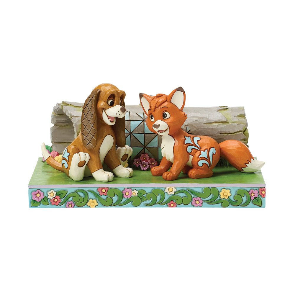 Fox & Hound Figurine by Disney Traditions