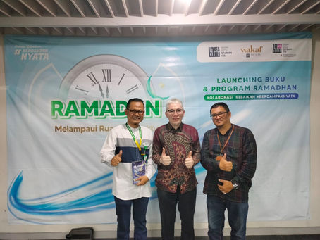 LKS PWU HIK Parahyangan Hadiri Launching Buku Wakaf dan Program Wakaf Ramadhan di Masjid Salman ITB