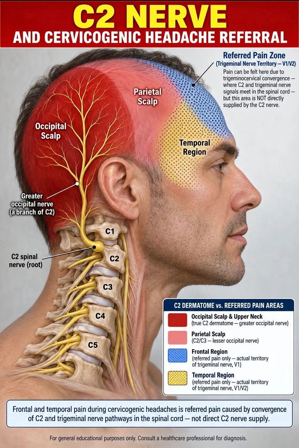 C2 nerv anatomie