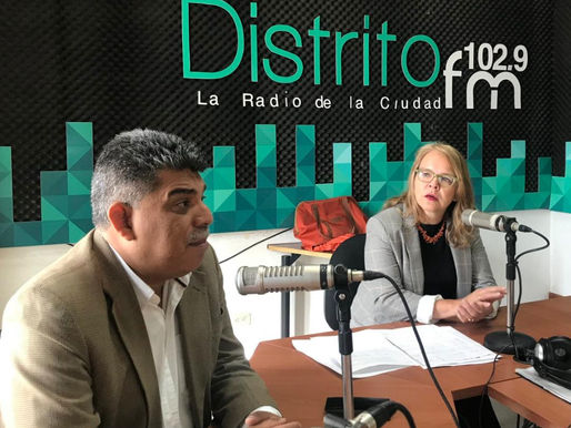 Entrevista Junto a Johanna Renckens en Radio Municipal