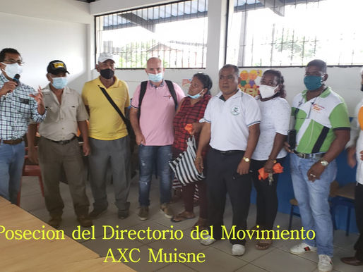 POSESIÓN DE LA DIRECTIVA AXC MUISNE