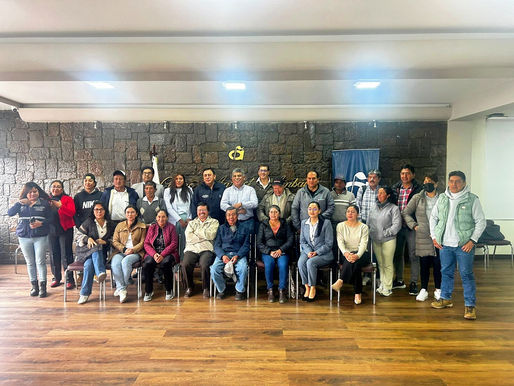 Taller de la Cadena de la Mora de Tungurahua