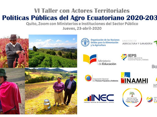 Taller Intersectorial de Políticas Agro