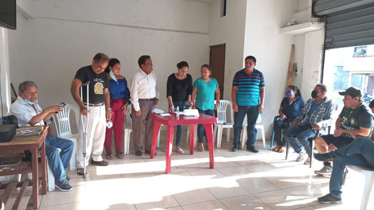 conformación de la directiva axc en babahoyo