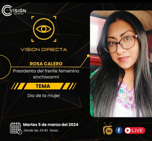 ROSITA CALERO EN DEFENSA DE LA MUJER