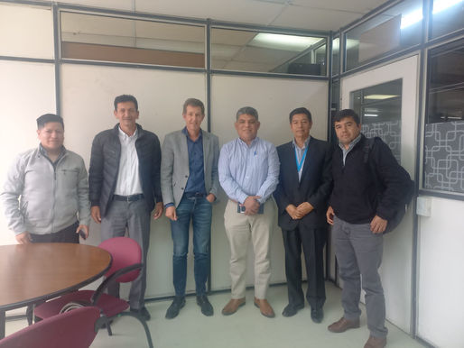 Reunión con Prefecto de Bolivar