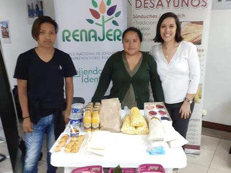 Emprendimiento de la Renajer en Feria Mineduc