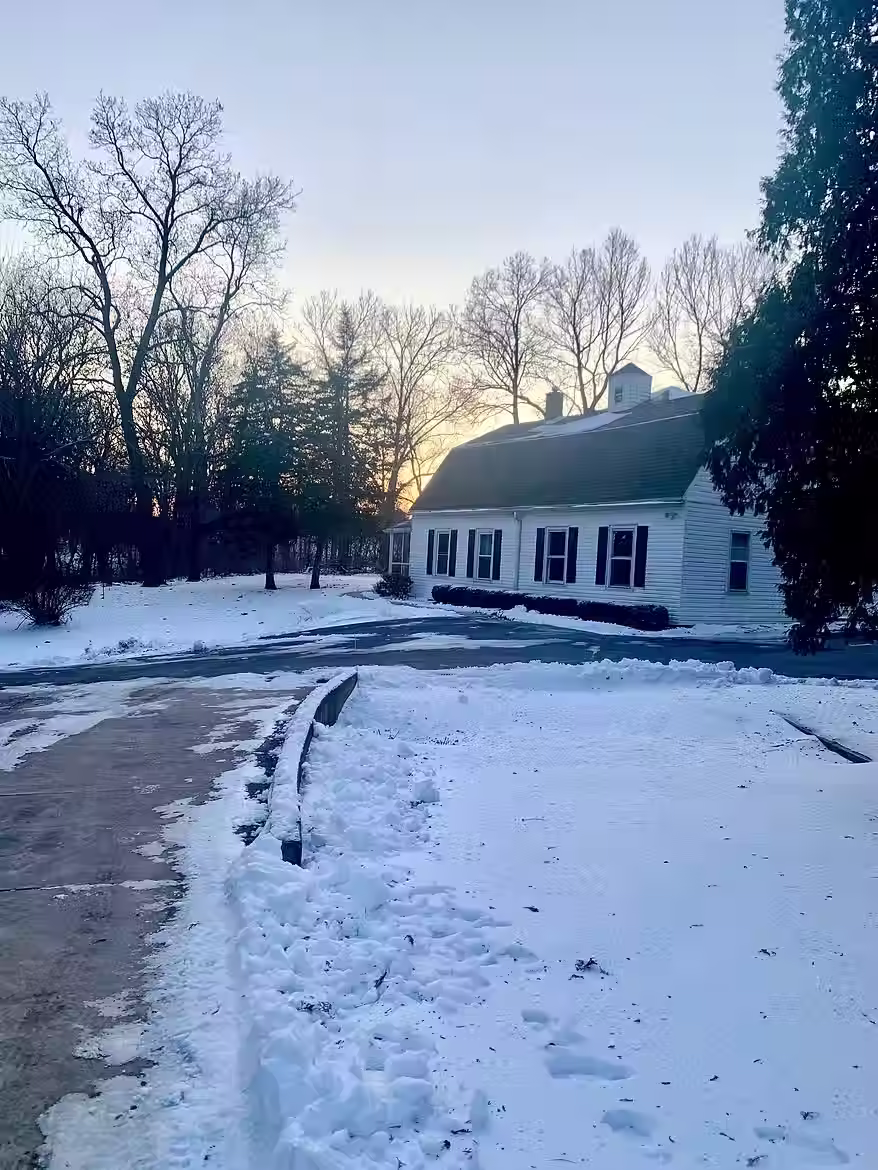 My grandmother's house where the fish are buried