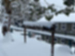 Winter snow on Redbank sign