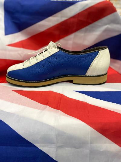 Thumbnail: Sherry's Bowling Shoes - Red, White and Blue
