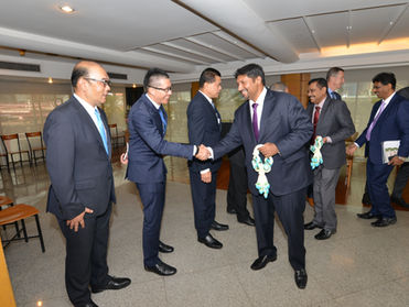 ผู้ช่วยรัฐมนตรีว่าการกระทรวงกลาโหม ประเทศศรีลังกา เยี่ยมชมเอเชียน มารีน (ASIMAR)Honor