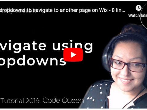 Use Dropdowns to Navigate via Dataset Filter or Query (URL text or Dynamic Page URL link field)