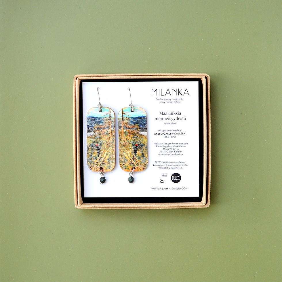 Pikkukuva: Maalauksia Menneisyydestä: Gallen-Kallela - Palokärki