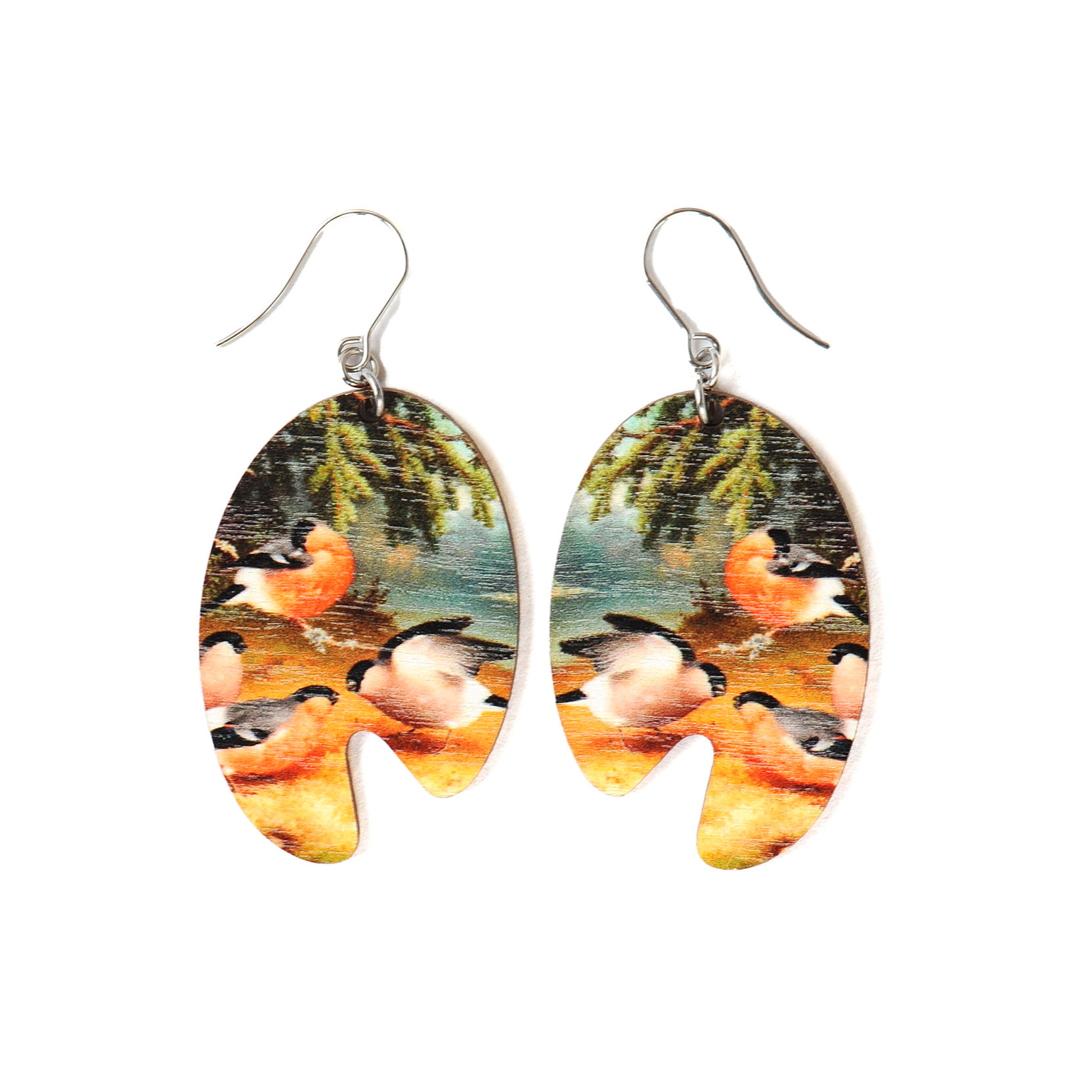 Maalauksia Menneisyydestä: Ferdinant von Wright - Punatulkkuja