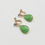 Miniatura: CLIP cristal verde colgante