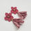 Miniatura: Flor y Tassel de seda