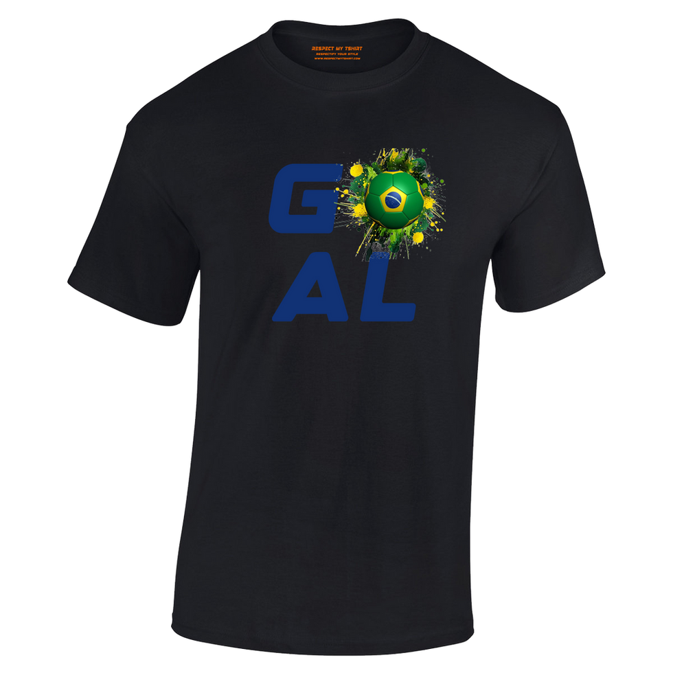 Brazil Goal Soccer tshirt