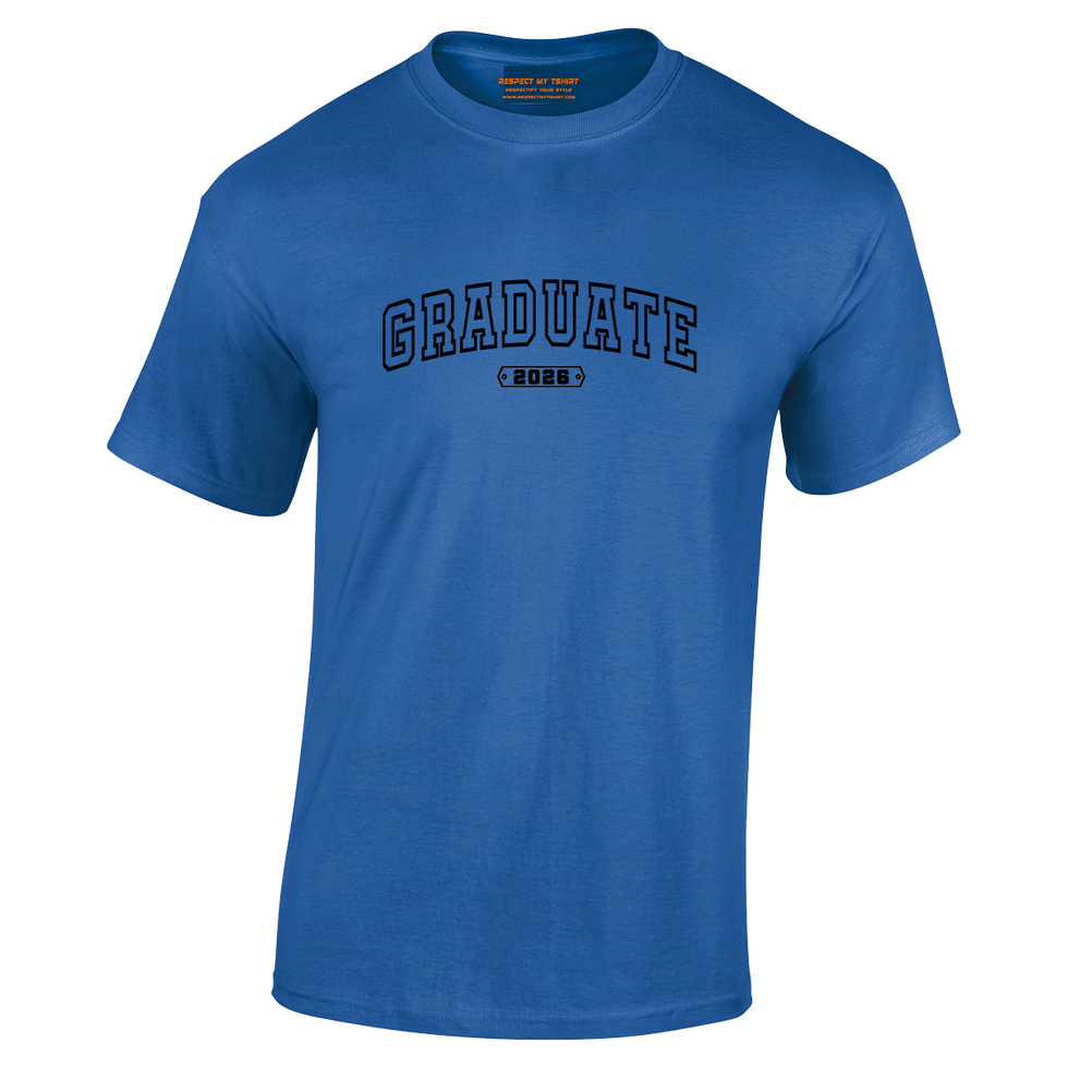 BlueGraduate 2026 tshirt