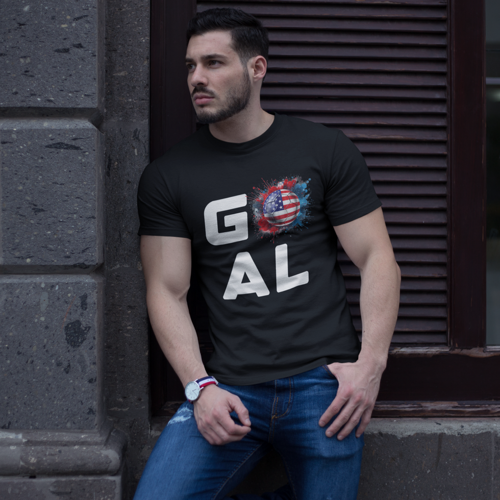 USA Goal soccer tshirt