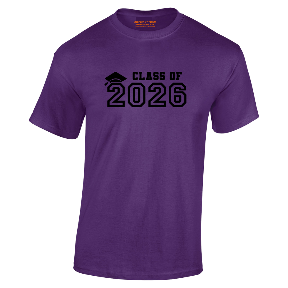 Purple Class of 2026 tshirt
