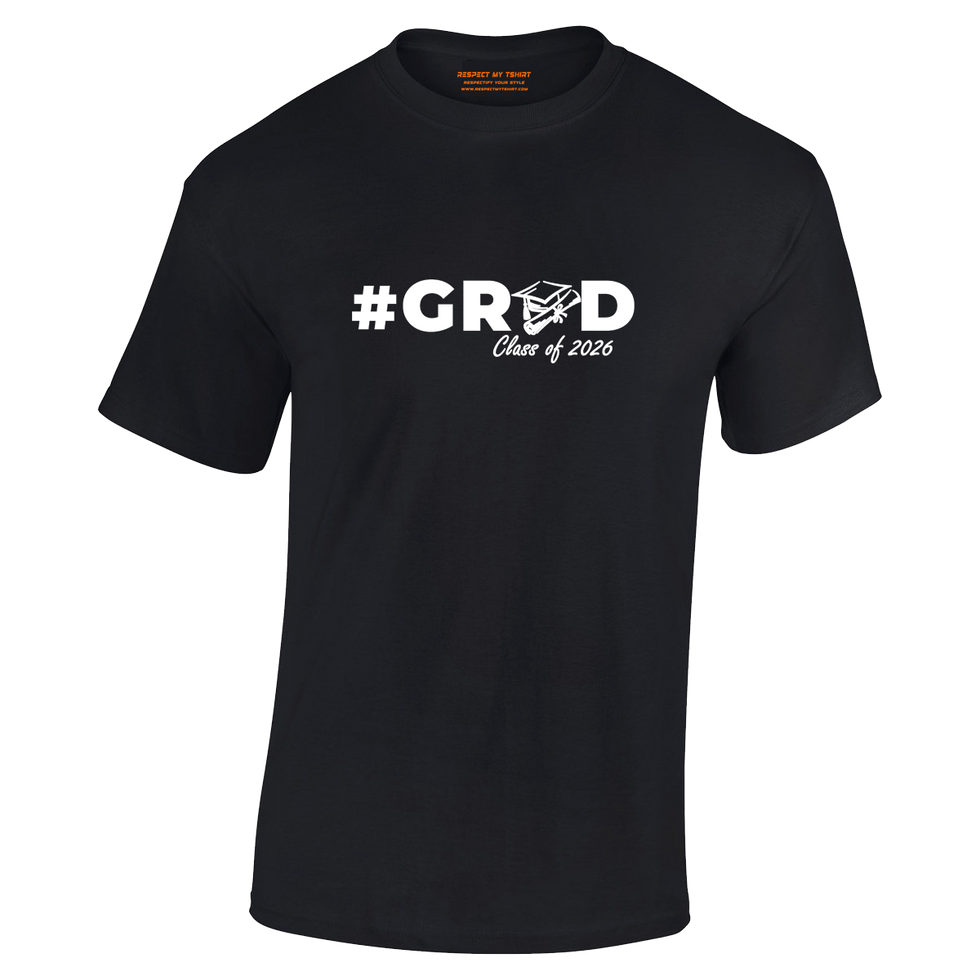 Black #Grad: Class of 2026 tshirt