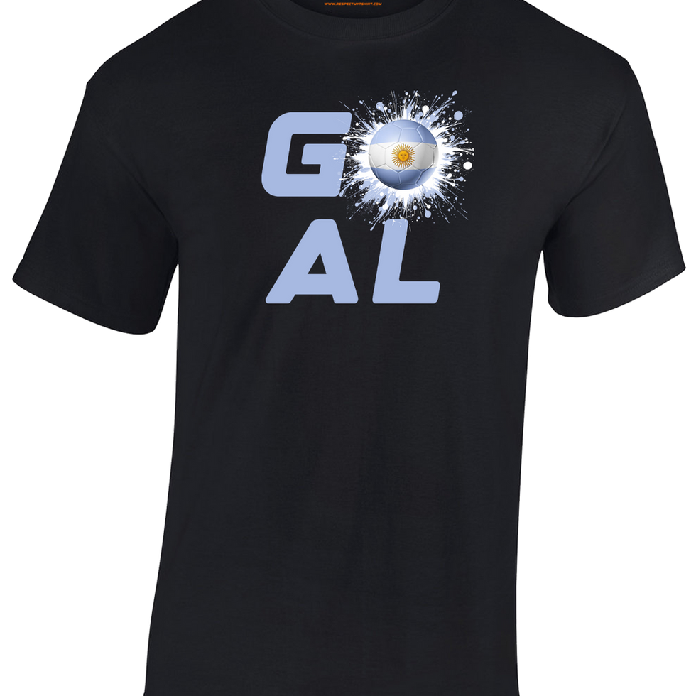 Argentina Soccer Goal Tshirt