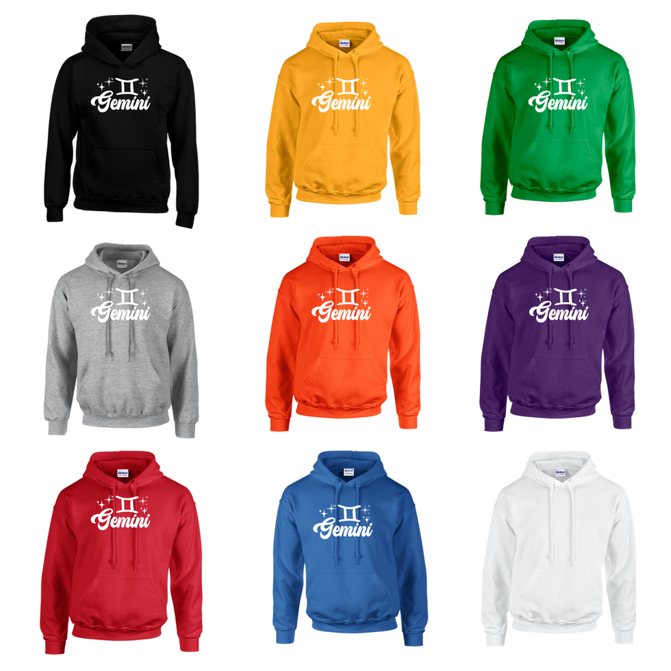 Gemini Zodiac Sign Hoodie
