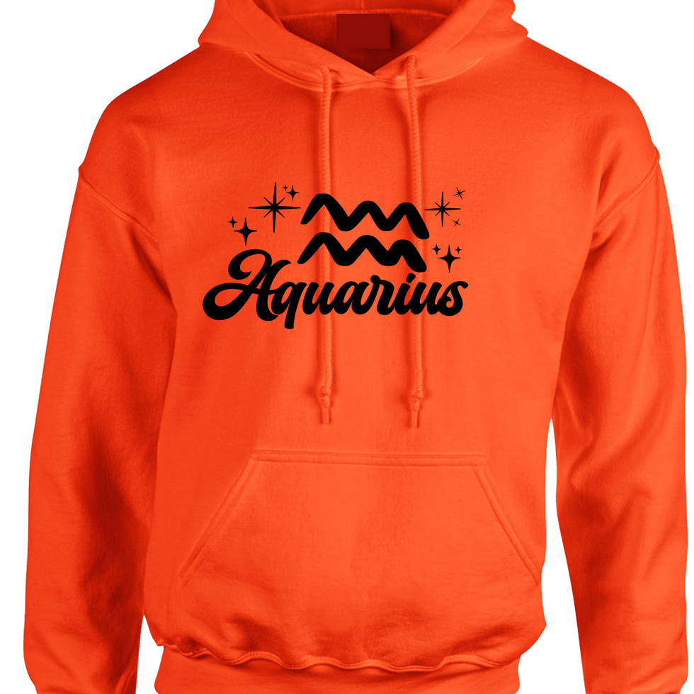 Aquarius Zodiac Sign Hoodie