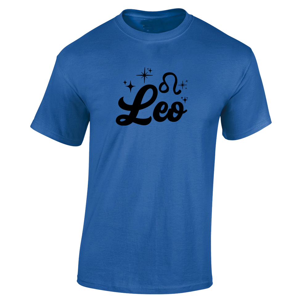 Leo Zodiac Sign Tshirt