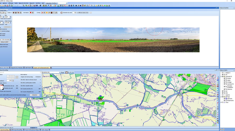 Capture Projet Windpro 3.6