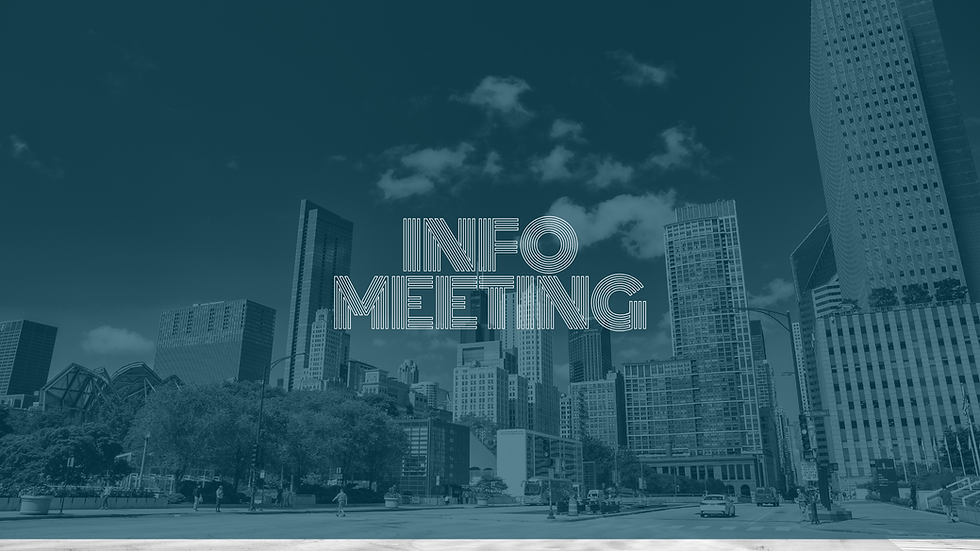 Chicago Missions Trip Info Meeting