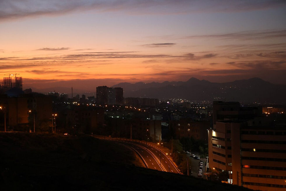 Tehran, Iran after missile attacks by Israel in October 2024 Reuters