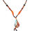 Thumbnail: Pear Pendant Gypsy Style Shimmer Necklace