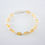 Thumbnail: Citrine Rectangular Silver Link Bracelet