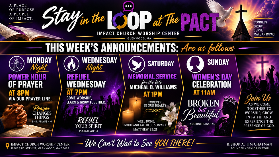 Stay in the Loop at The Pact