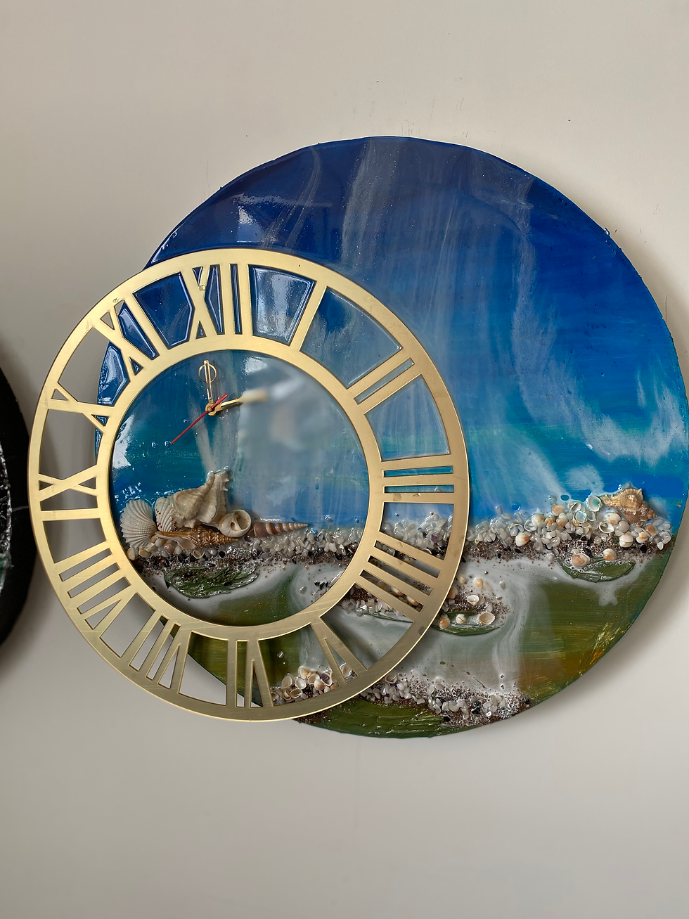 Thumbnail: Beach theme unconventional wall clock