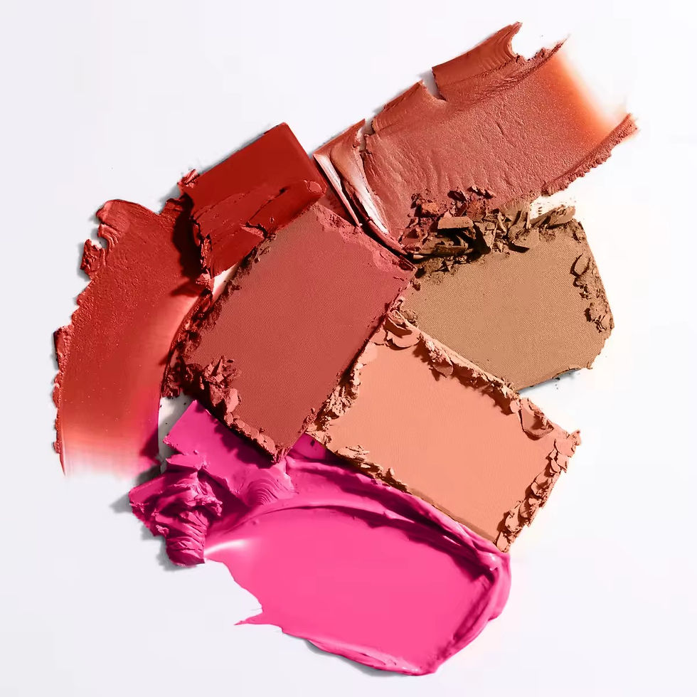 Thumbnail: Beauty~Drip All Purpose Duo Blush Palette with a mirror and a free blush brush 
