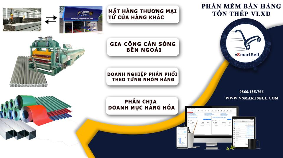 Phân nhóm hàng hoá để bắt đầu quản lý tồn kho cùng vSmartsell