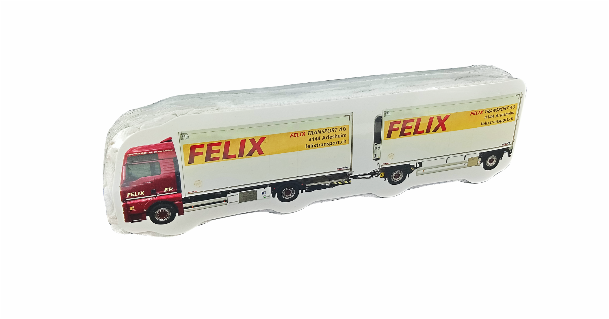 Compressed T Shirt Truck Trailer