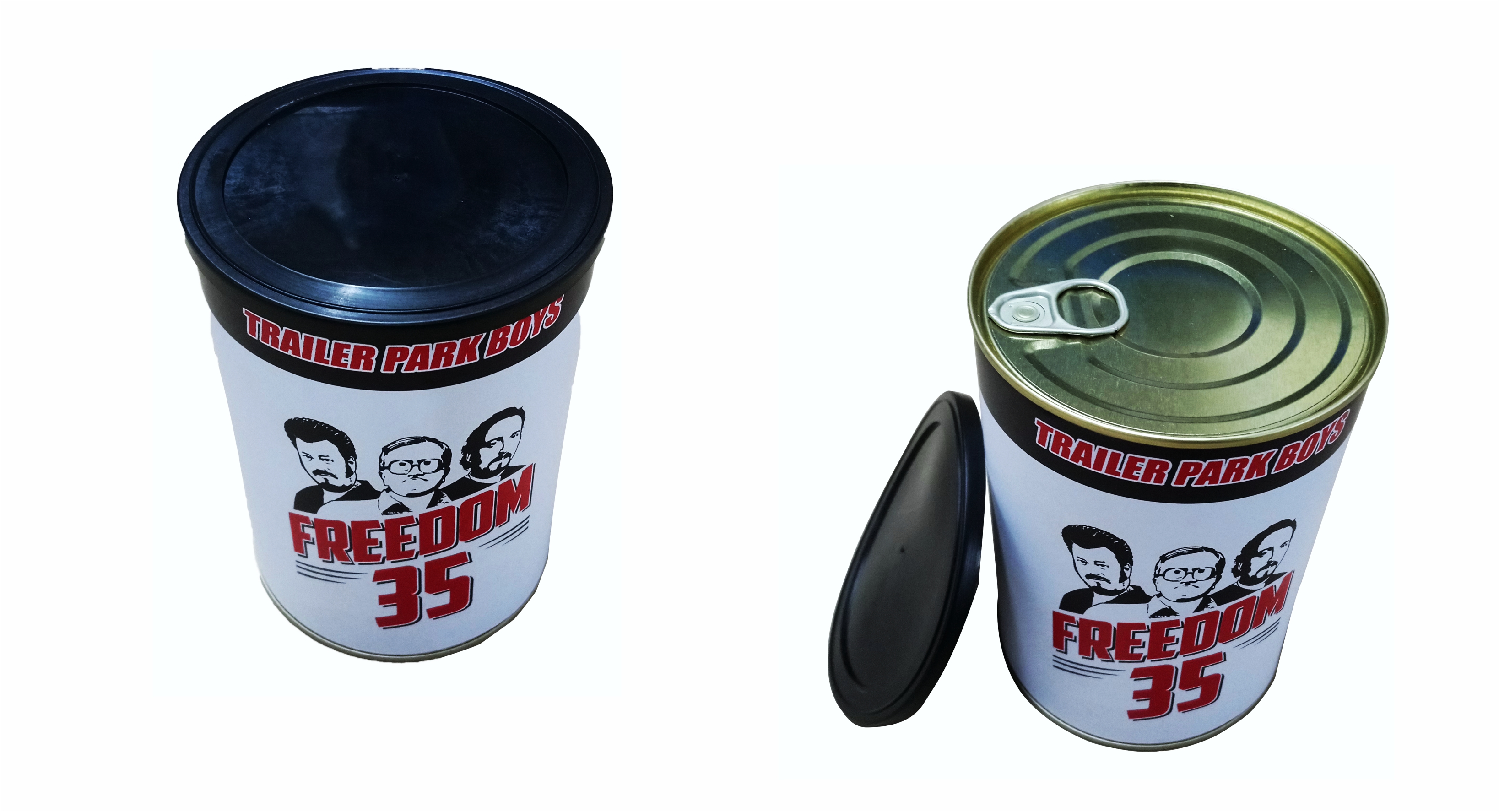 Latas promocionales